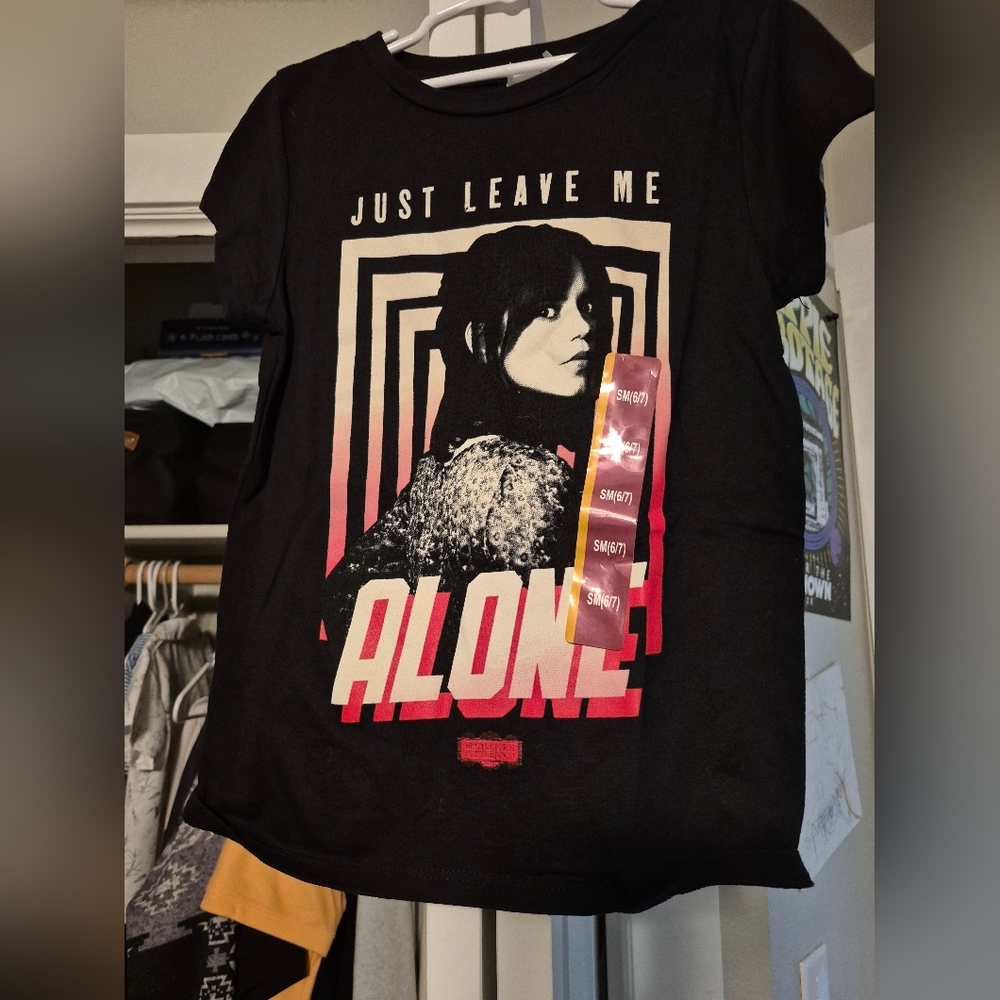 Black Graphic Kids T-Shirt